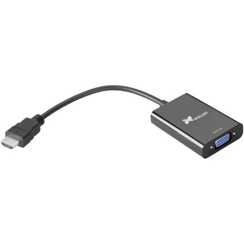 Xcellon  HDMI to VGA Adapter with Audio HDMI-VGAA, Xcellon, HDMI, to, VGA, Adapter, with, Audio, HDMI-VGAA, Video