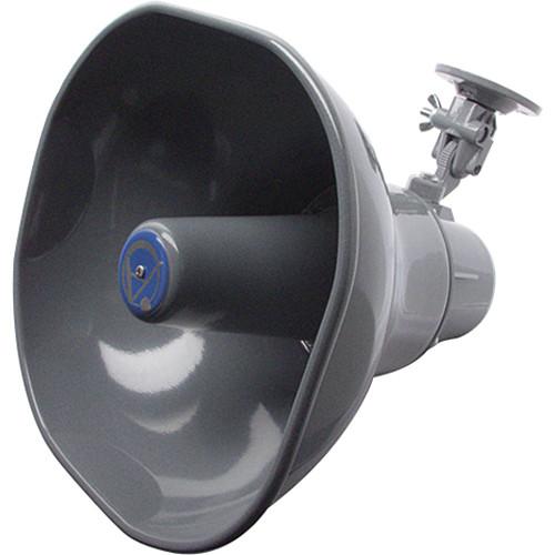 Atlas Sound AP-30 8Ω 30W Horn Loudspeaker (Gray) AP-30, Atlas, Sound, AP-30, 8Ω, 30W, Horn, Loudspeaker, Gray, AP-30,