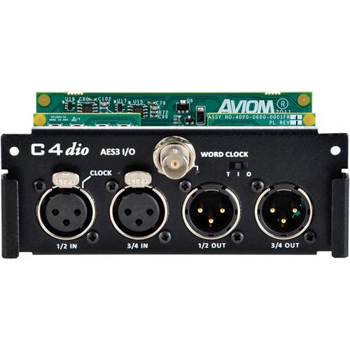Aviom  C4dio Digital Input/Output Card C4DIO