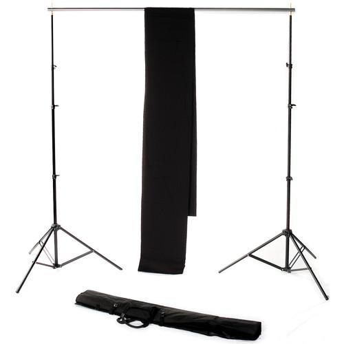 Backdrop Alley Studio Kit with Stand and 10 x 12' STDKT-12B