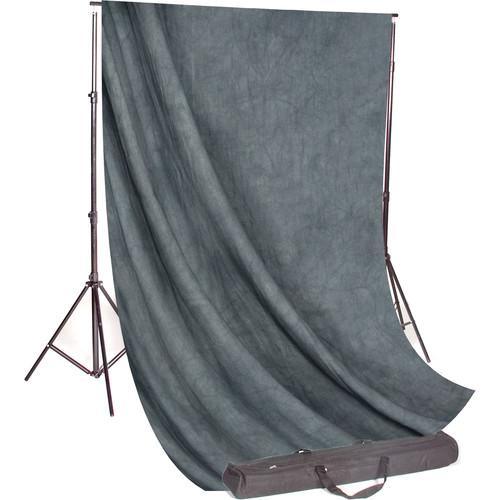Backdrop Alley Studio Kit with Stand and 10 x 24' STDKT-24GM
