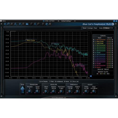Blue Cat Audio FreqAnalyst Multi Multiple Track 11-31233
