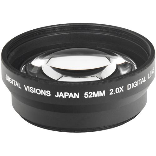 Bower 52mm Pro 2x HD Telephoto Conversion Lens VLC252B, Bower, 52mm, Pro, 2x, HD, Telephoto, Conversion, Lens, VLC252B,