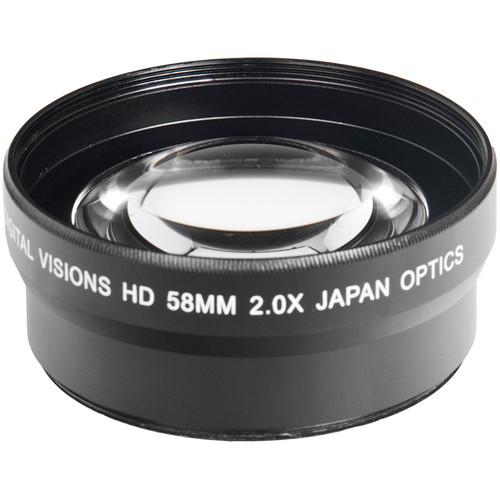 Bower 58mm Pro 2x HD Telephoto Conversion Lens VLC258B
