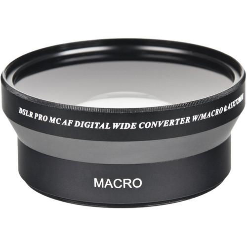 Bower Pro HD 0.45x Wide-Angle Conversion Lens for 72mm VLC4572B