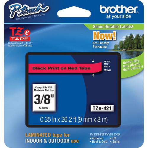 Brother TZe421 Laminated Tape for P-Touch Labelers TZE-421, Brother, TZe421, Laminated, Tape, P-Touch, Labelers, TZE-421,