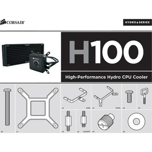 Corsair Hydro Series H60/H80/H100 Universal Bracket CW-8960002, Corsair, Hydro, Series, H60/H80/H100, Universal, Bracket, CW-8960002
