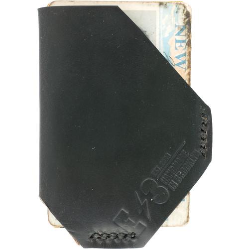 E3Supply Men's Holster-Style Slim Wallet (Gotham Black) WLHLBK00