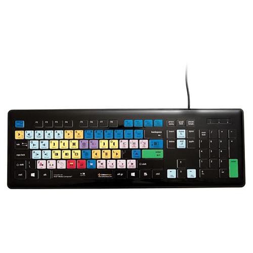 Editors Keys Dedicated Backlit PC Keyboard EK-KB-MCOM-BLWN-US