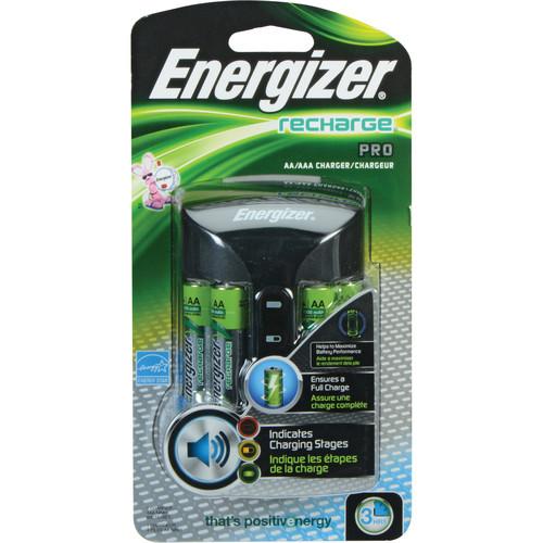 Energizer Recharge Pro Charger for AA and AAA NiMH CHPROWB4