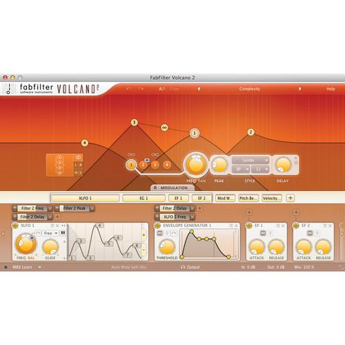 FabFilter  Volcano 2 Software Plug-In 11-30179
