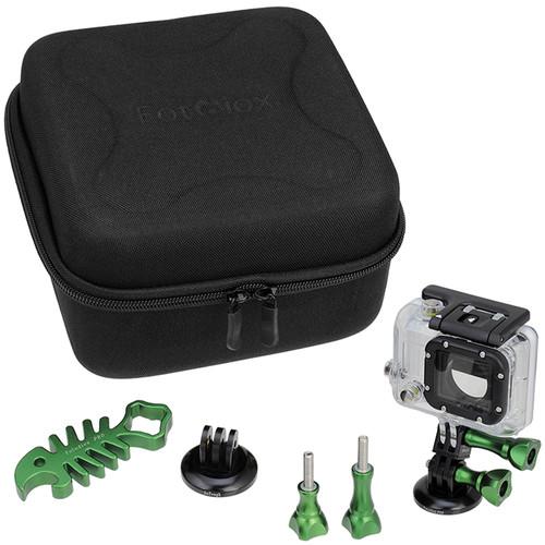 FotodioX GoTough CamCase Double Kit for GoPro HERO1, GT-KITX2-GR