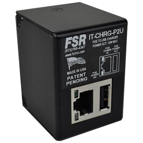 FSR IT-CHRG-P2U Power over Ethernet to USB Charger IT-CHRG-P2U, FSR, IT-CHRG-P2U, Power, over, Ethernet, to, USB, Charger, IT-CHRG-P2U