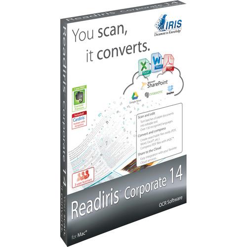 IRIS Readiris Corporate 14 (Mac, Download, 3-Users) 457611