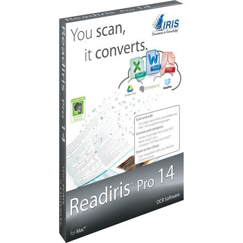 IRIS Readiris Pro 14 (Mac, Download, 1 User) 457609