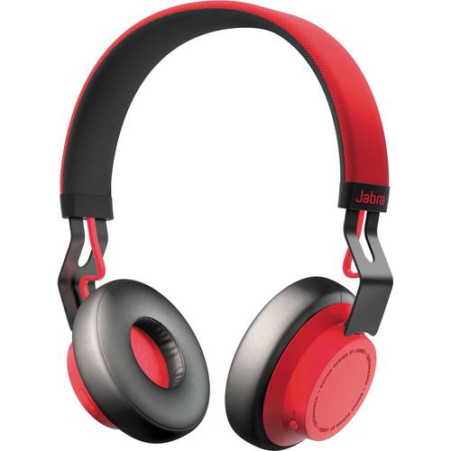 Jabra Move Wireless Bluetooth Headphones (Red) 100-96300002-02