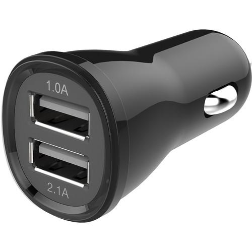 Kanex  2-Port USB Car Charger (Black) KCLA2PTB
