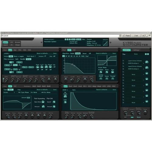KV331 Audio SynthMaster - Semi-Modular Software 11-33121, KV331, Audio, SynthMaster, Semi-Modular, Software, 11-33121,