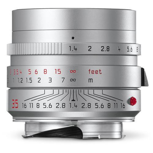 Leica Summilux-M 35mm f/1.4 ASPH Lens (Silver) 11675