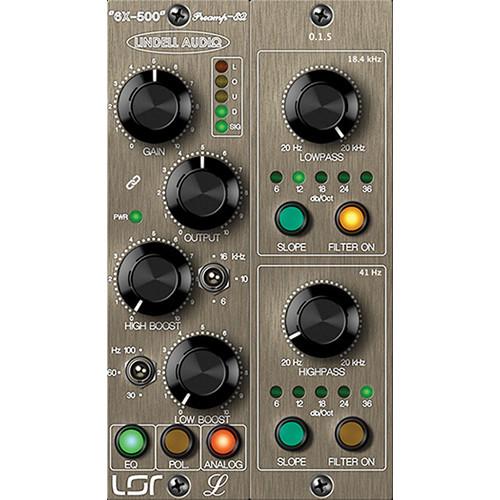 Lindell Audio 6X-500 - Class A Preamp and EQ Plug-In 6XPLUG, Lindell, Audio, 6X-500, Class, A, Preamp, EQ, Plug-In, 6XPLUG,