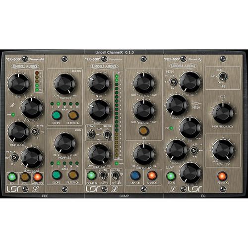 Lindell Audio Channel X - Full Channel Strip Plug-In CXPLUG, Lindell, Audio, Channel, X, Full, Channel, Strip, Plug-In, CXPLUG,