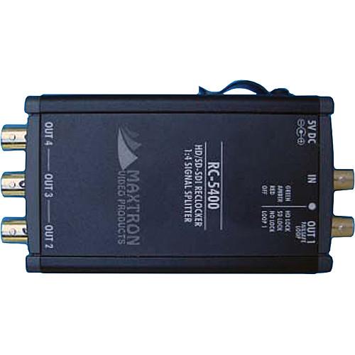 Maxtron RC-5400 1x4 HD/SD Serial Digital Re-Clocking RC-5400