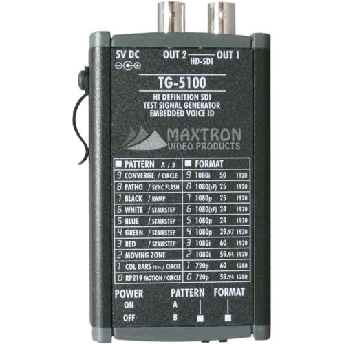 Maxtron TG-5100B Multi-Format HD-SDI Pattern Generator TG-5100B, Maxtron, TG-5100B, Multi-Format, HD-SDI, Pattern, Generator, TG-5100B