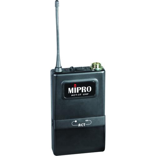 MIPRO ACT-3T Bodypack Transmitter with mini-XLR connector ACT3TA, MIPRO, ACT-3T, Bodypack, Transmitter, with, mini-XLR, connector, ACT3TA