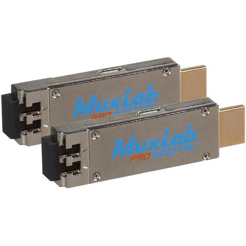 MuxLab  Mini HDMI Fiber 4K Extender Kit 500461, MuxLab, Mini, HDMI, Fiber, 4K, Extender, Kit, 500461, Video