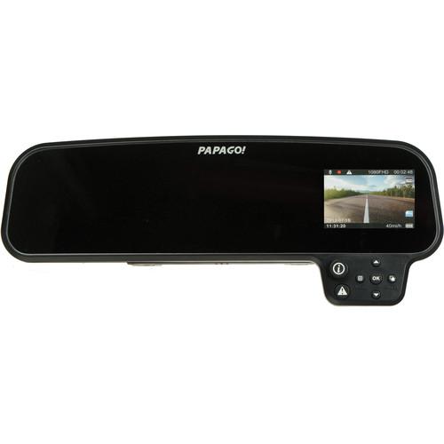 Papago GoSafe 260 Rear View Mirror/Dash Camera GS260-US