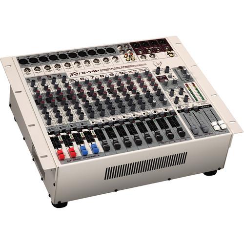 Peavey  S-14P 12-Channel Powered Mixer 00511290, Peavey, S-14P, 12-Channel, Powered, Mixer, 00511290, Video