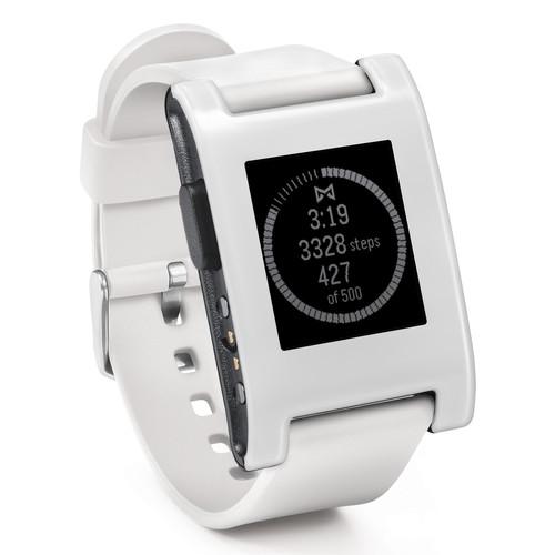 Pebble  Smartwatch (Arctic White) 301WH, Pebble, Smartwatch, Arctic, White, 301WH, Video