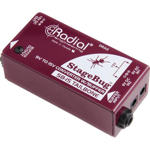 Radial Engineering StageBug SB-15 Tailbone Signal R800 0115, Radial, Engineering, StageBug, SB-15, Tailbone, Signal, R800, 0115,