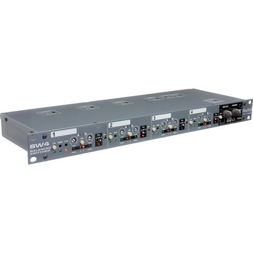 Radial Engineering SW4 - 4-Channel Audio Switcher R800 8110, Radial, Engineering, SW4, 4-Channel, Audio, Switcher, R800, 8110,
