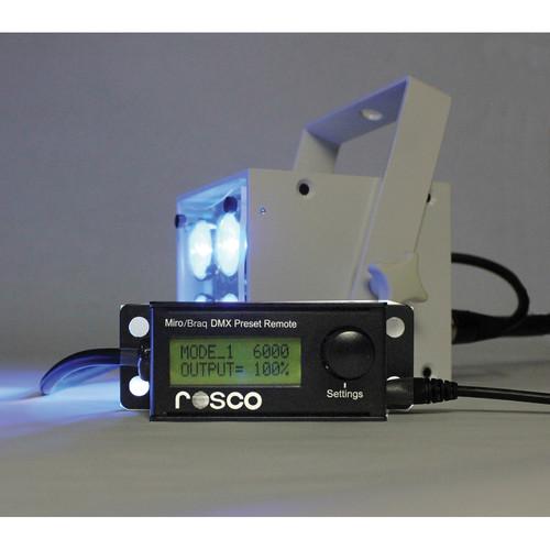 Rosco Preset Remote for Miro and Braq LED Lights 515910150000, Rosco, Preset, Remote, Miro, Braq, LED, Lights, 515910150000