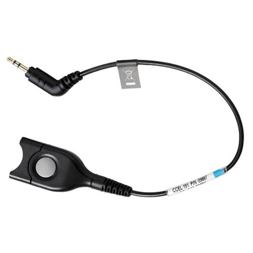 Sennheiser CCEL 191 2.5mm 3-Pole Jack Plug DECT/GSM Cable 9887