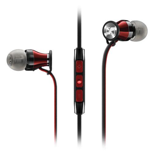 Sennheiser Momentum In-Ear Headphones (Apple iOS, Red) 506231