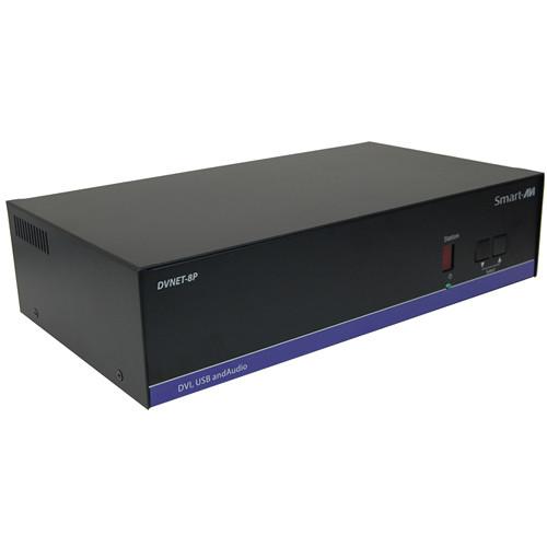 Smart-AVI DVN-8Pro 8-Port DVI-D KVM Switch with USB DVN-8PROS, Smart-AVI, DVN-8Pro, 8-Port, DVI-D, KVM, Switch, with, USB, DVN-8PROS