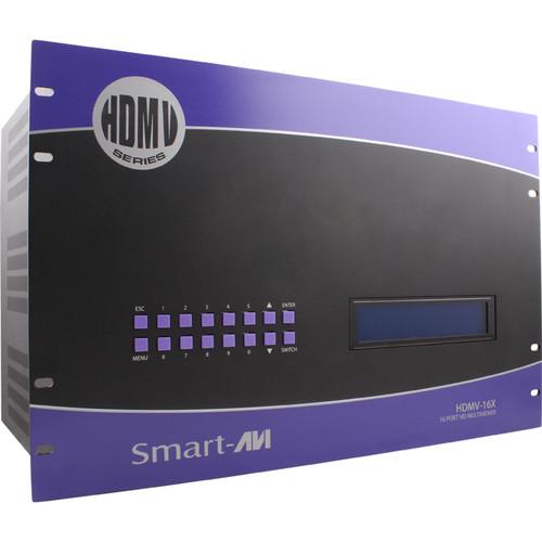 Smart-AVI HDMV-16X HD Multiviewer with 16 HDMI SM-HDMV-16X-S, Smart-AVI, HDMV-16X, HD, Multiviewer, with, 16, HDMI, SM-HDMV-16X-S,