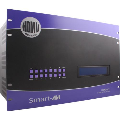 Smart-AVI HDMV-9X HD Multiviewer with 9 HDMI Inputs SM-HDMV-9X-S