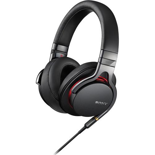 Sony MDR-1A Premium Hi-Res Stereo Headphones (Black) MDR1A/B, Sony, MDR-1A, Premium, Hi-Res, Stereo, Headphones, Black, MDR1A/B,