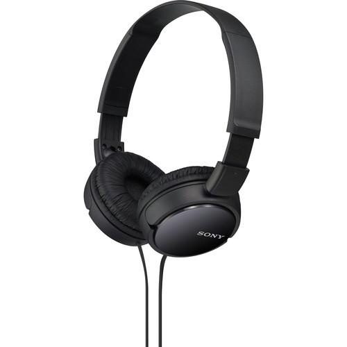 Sony MDR-ZX110 Stereo Headphones (Black) MDRZX110/BLK, Sony, MDR-ZX110, Stereo, Headphones, Black, MDRZX110/BLK,