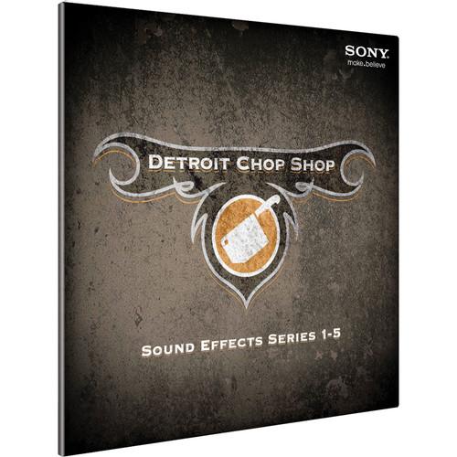 Sony The Detroit Chop Shop Sound Effect Library DCSE1099ESD