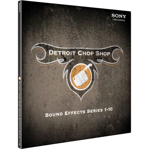 Sony The Detroit Chop Shop Sound Effect Library DCSE3099ESD