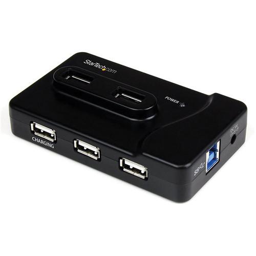 StarTech 6-Port USB 3.0/USB 2.0 Combo Hub ST7320USBC, StarTech, 6-Port, USB, 3.0/USB, 2.0, Combo, Hub, ST7320USBC,