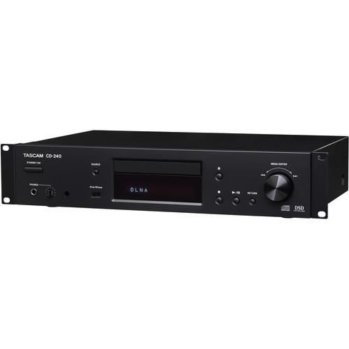 Tascam  CD-240 CD and Network Audio Player CD-240, Tascam, CD-240, CD, Network, Audio, Player, CD-240, Video