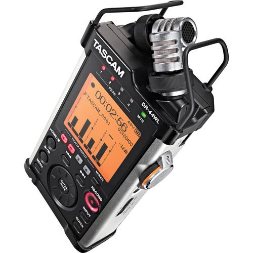 Tascam DR-44WL Portable Handheld Recorder with Wi-Fi DR-44WL, Tascam, DR-44WL, Portable, Handheld, Recorder, with, Wi-Fi, DR-44WL,