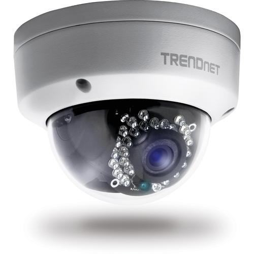 TRENDnet Outdoor 1.3MP HD PoE Dome IR Network Camera TV-IP321PI