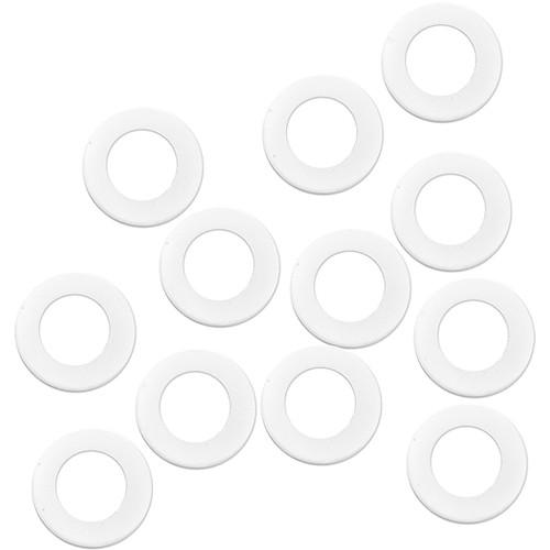 Uncle Mike's 12 Spacers for Swivel Screws (White) 25100