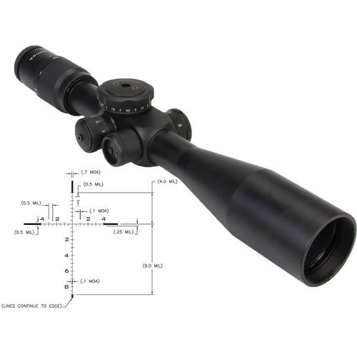 US OPTICS  3.2-17x44 LR-17 Riflescope LR-17MIL